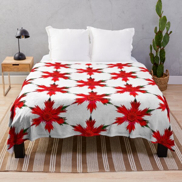 Item preview, Snowflakes Star Red flower by Iritof designed and sold by iritof.