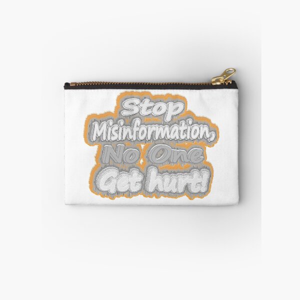 Item preview, Cute Artwork Design About "Stop Misinformation". Buy Now! designed and sold by Health And Fitness Posts e-Store.