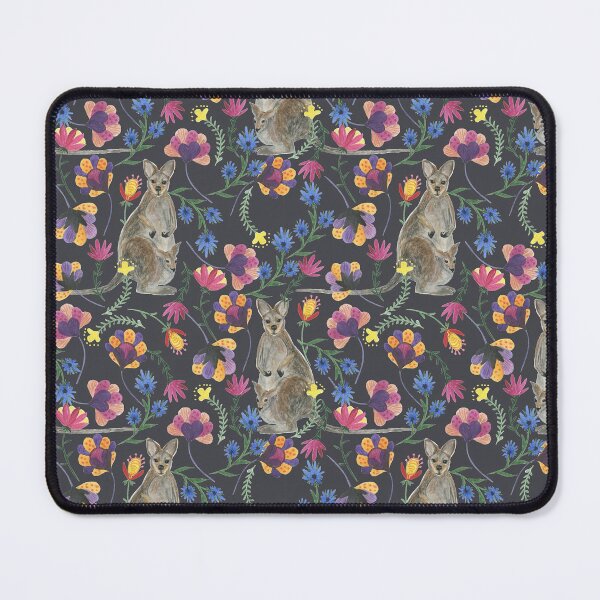 Item preview, Kangaroo Floral Watercolor  designed and sold by JaskolArt.