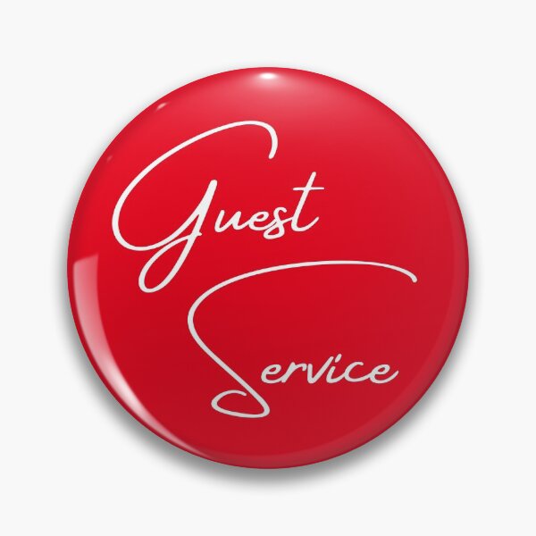 Item preview, Target Guest Service Cursive designed and sold by Sus-Snail-Co.