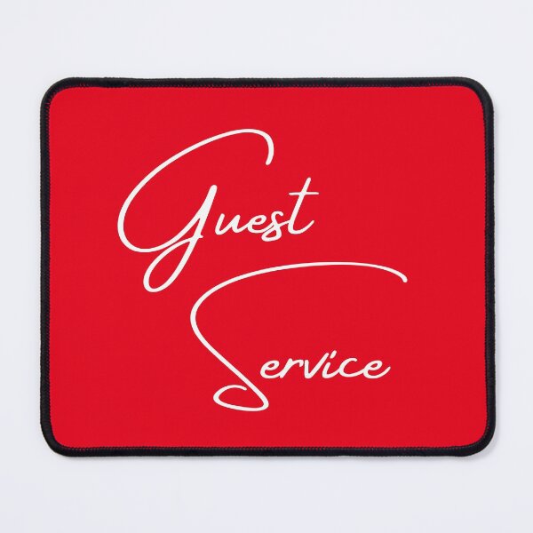 Item preview, Target Guest Service Cursive designed and sold by Sus-Snail-Co.