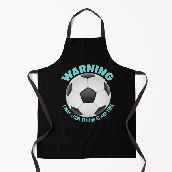 Item preview, Warning I may start yelling at any time funny soccer designed and sold by PrintNJoy.