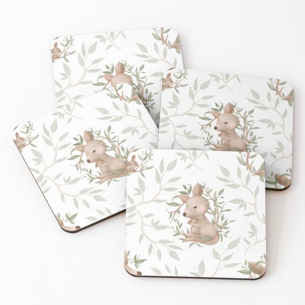 Item preview, Kangaroo Mom And Baby designed and sold by JaskolArt.