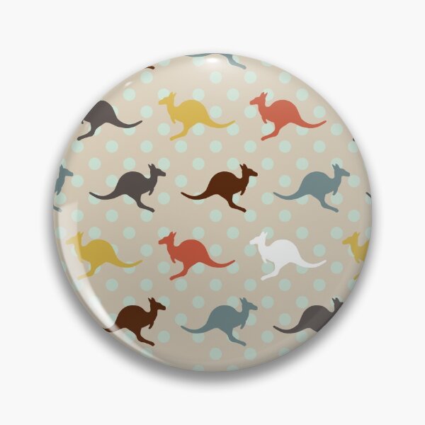 Item preview, Multicolor Kangaroo Silhouette designed and sold by JaskolArt.