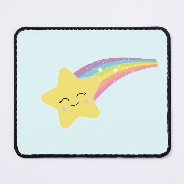 Item preview, Shooting Stars Pretty Rainbow Happy Smiling Blushing Stars  designed and sold by Simplyy  Unique.