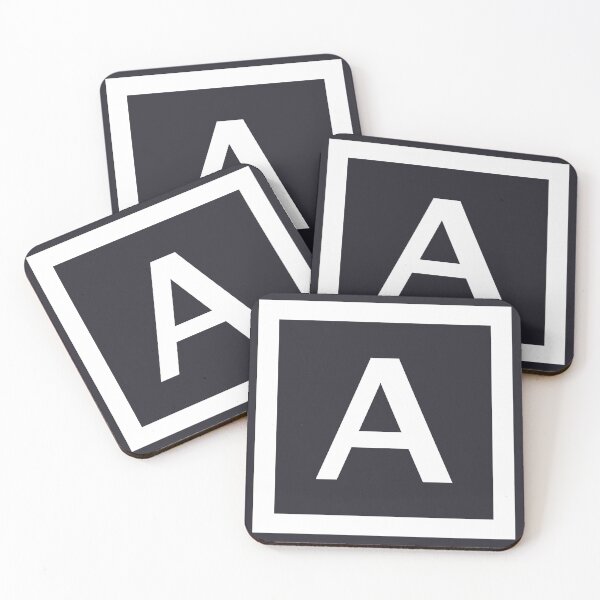 Item preview, Letter Tile A designed and sold by CyberCult Store.