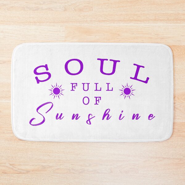 Item preview, Soul full of sunshine quote designed and sold by Moreish.