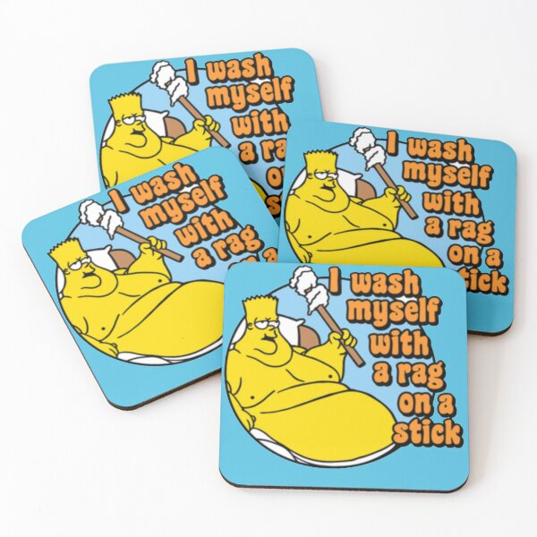 Item preview, I wash myself with a rag on a stick designed and sold by TheStimpsons.