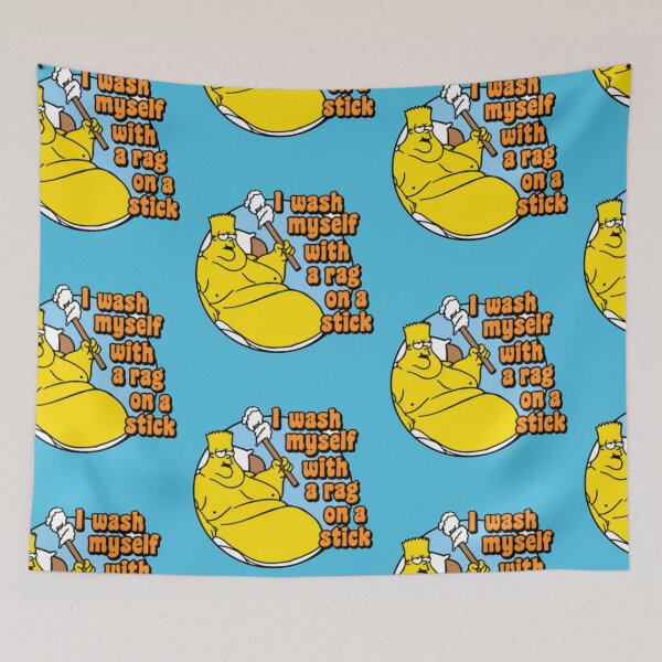 Item preview, I wash myself with a rag on a stick designed and sold by TheStimpsons.