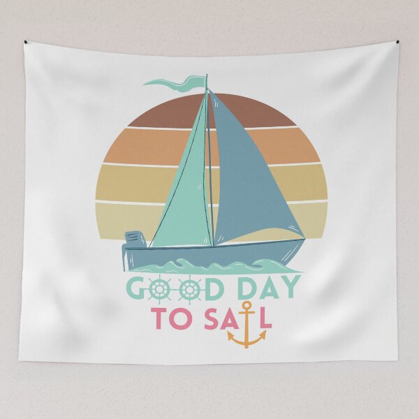 Item preview, Good day to sail, Sailing lover, sailing vocation designed and sold by Benchamart.