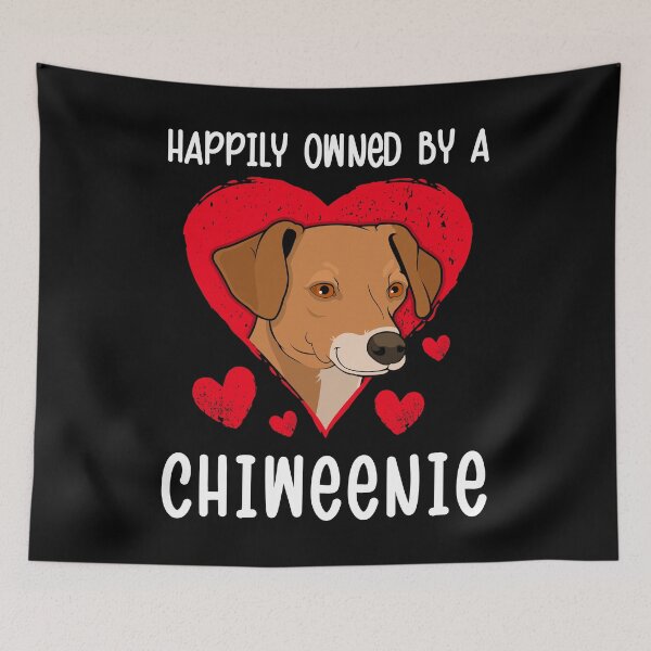 Item preview, Funny Owned By A Chiweenie Dog Lovers design designed and sold by jakehughes2015.