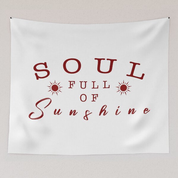 Item preview,  Soul full of sunshine quote designed and sold by Moreish.
