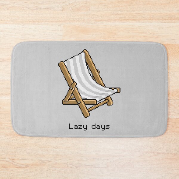 Item preview, Habbo White Deck Chair - Lazy Days designed and sold by Eisenjays.