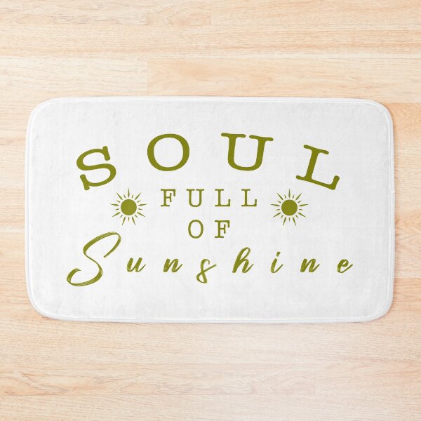 Item preview, Soul full of sunshine quote designed and sold by Moreish.