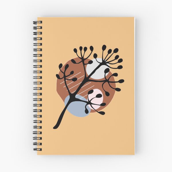 Item preview, Black branch on light orange designed and sold by Ninaeva.