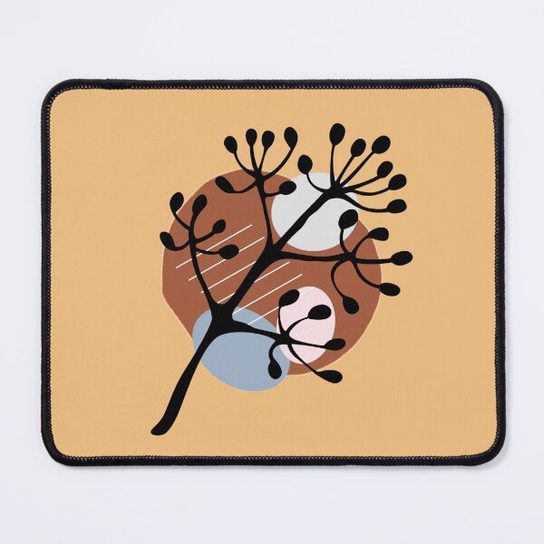 Item preview, Black branch on light orange designed and sold by Ninaeva.