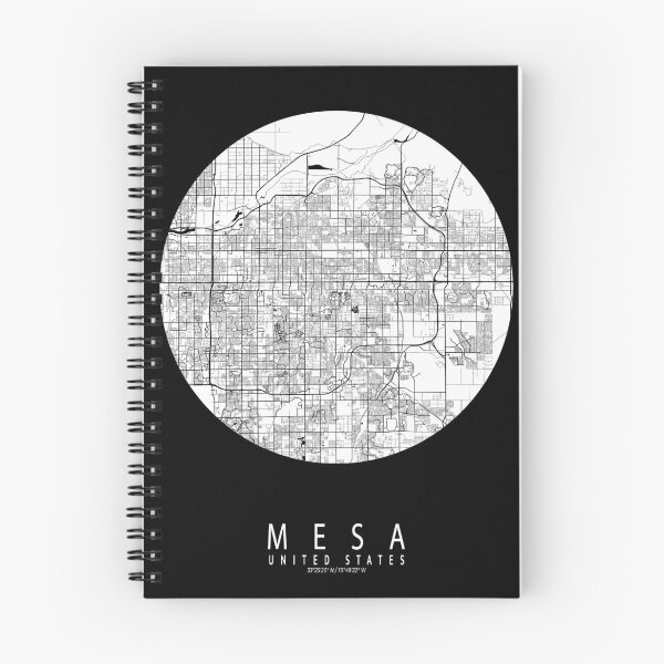 Item preview, Mesa City Map of Arizona, USA - Full Moon designed and sold by deMAP.