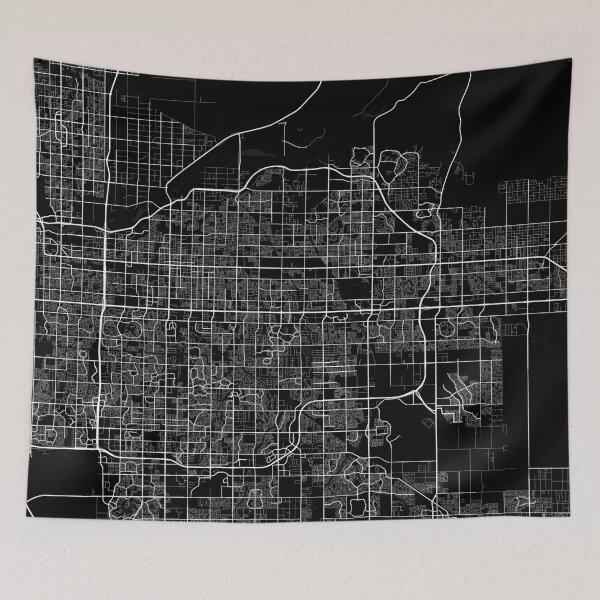 Item preview, Mesa City Map of Arizona, USA - Full Moon designed and sold by deMAP.