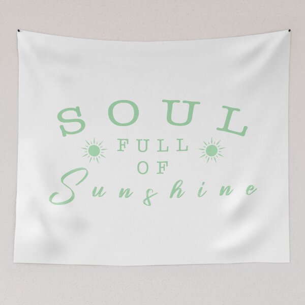 Item preview,  Soul full of sunshine quote designed and sold by Moreish.