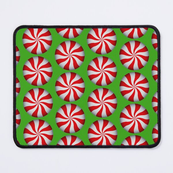 Item preview, Many Round Christmas Peppermints designed and sold by ColorPopArtBoutique.