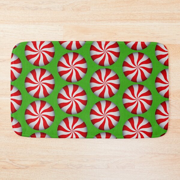 Item preview, Many Round Christmas Peppermints designed and sold by ColorPopArtBoutique.