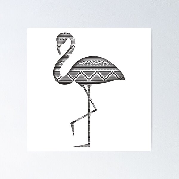 Flamingo Tattoo Drawing Illustration, Stick figure ostrich, animals,  chicken, vertebrate png | PNGWing