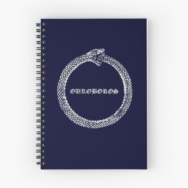 Item preview, Ouroboros Alchemy Occult Ancient Symbol Distressed Style designed and sold by niftee.
