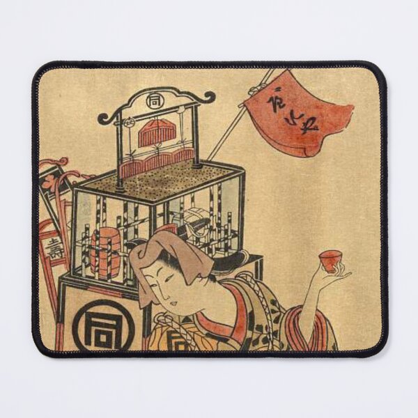 Item preview, Japanese Vintage Print Showing Oman, Peddler Selling Cosmetics in Traditional Dress designed and sold by Hanlar.