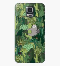 Cactus Sloth Case/Skin for Samsung Galaxy