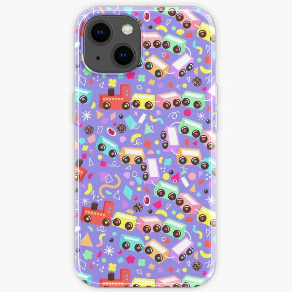 Party Trains | Purple iPhone Soft Case