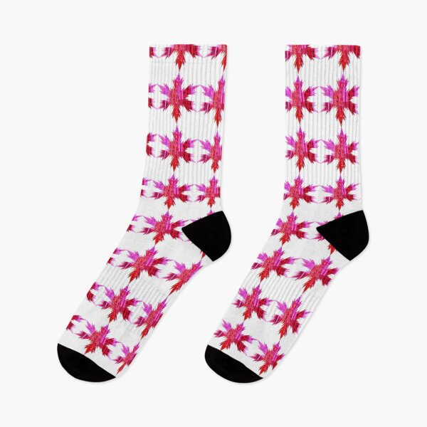 Item preview, Snowflakes Hot-Red-Pink urban Star by Iritof designed and sold by iritof.
