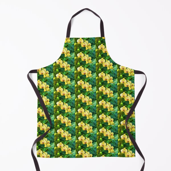 Item preview, Tropical Impressions - Golden Yellow Orchids designed and sold by Georgia Mizuleva.