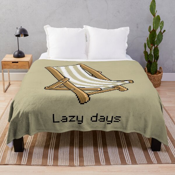 Item preview, Habbo Beige Deck Chair - Lazy Days designed and sold by Eisenjays.