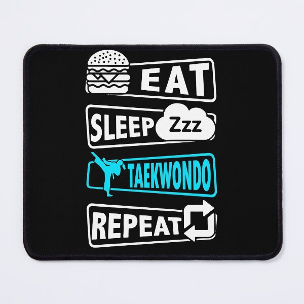 Item preview, Taekwondo  Eat Sleep Blue designed and sold by AlyssoCharm.