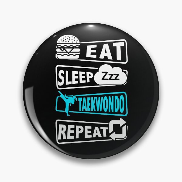 Item preview, Taekwondo  Eat Sleep Blue designed and sold by AlyssoCharm.