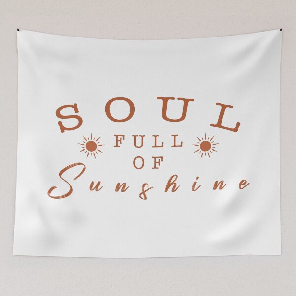 Item preview,  Soul full of sunshine quote designed and sold by Moreish.