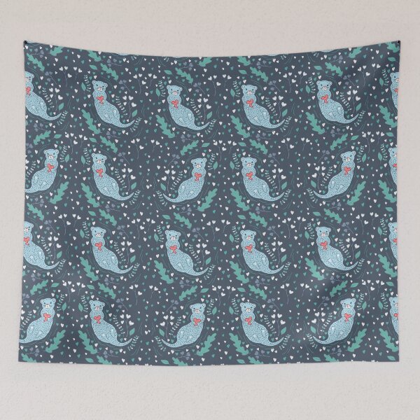 Item preview, Otters In Love  designed and sold by AlyssoCharm.