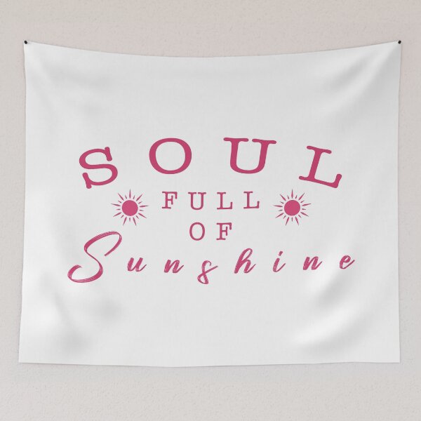 Item preview,  Soul full of sunshine quote designed and sold by Moreish.