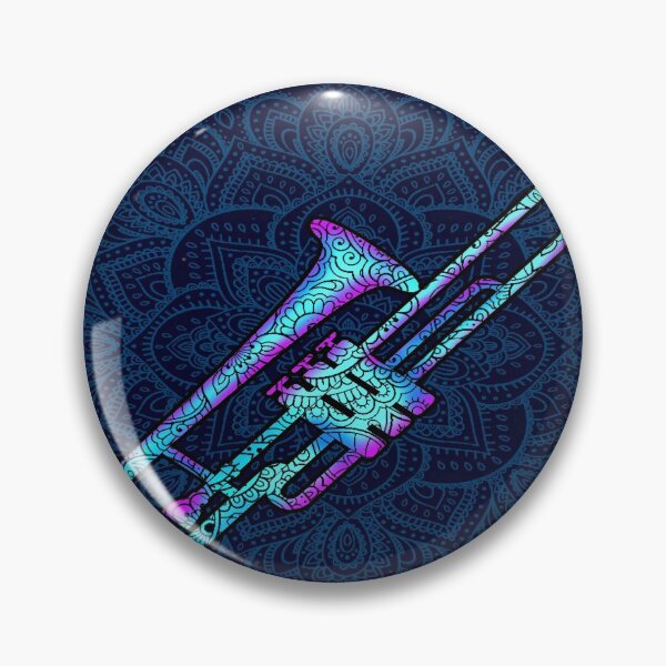 Item preview, Trombone Mandala Art designed and sold by AlyssoCharm.