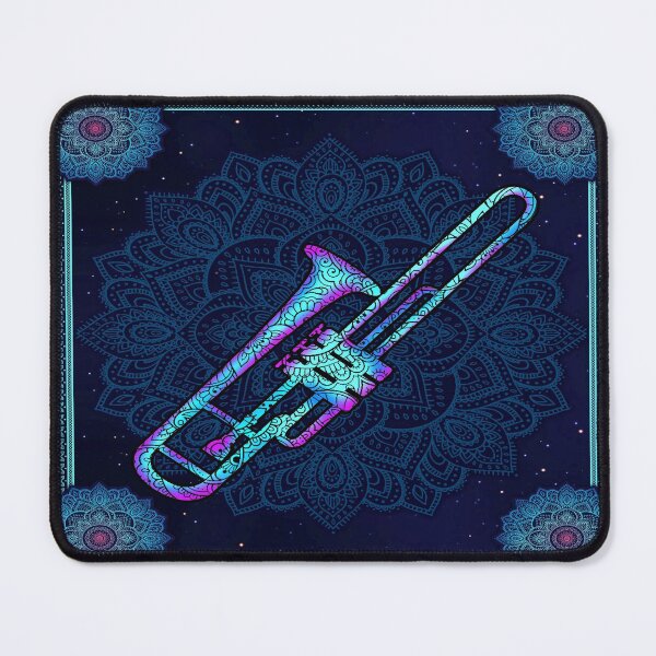 Item preview, Trombone Mandala Art designed and sold by AlyssoCharm.