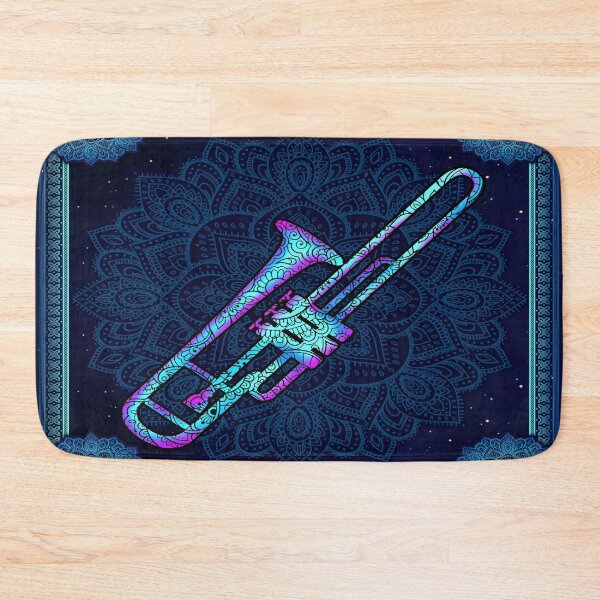 Item preview, Trombone Mandala Art designed and sold by AlyssoCharm.