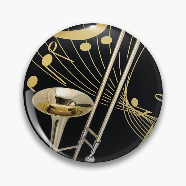 Item preview, Trombone And Music Note designed and sold by AlyssoCharm.