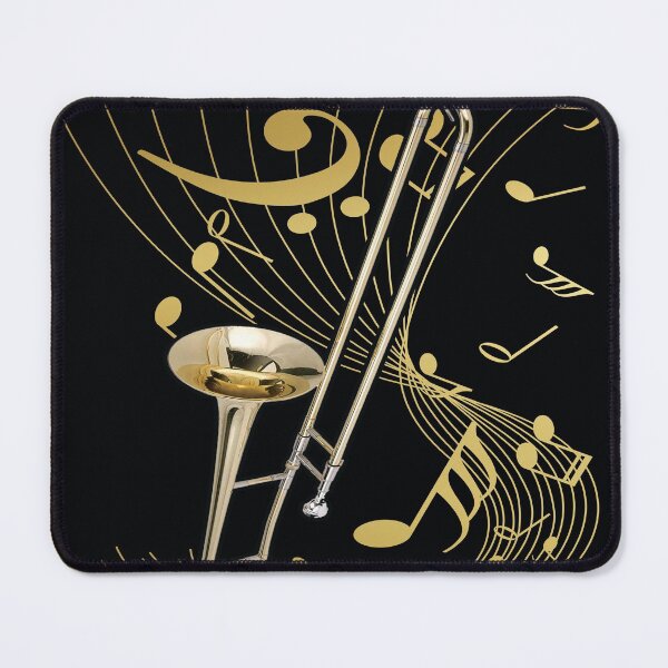 Item preview, Trombone And Music Note designed and sold by AlyssoCharm.