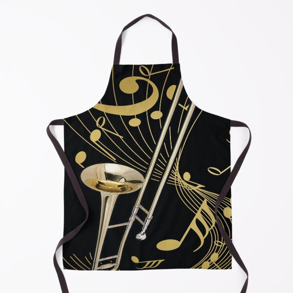 Item preview, Trombone And Music Note designed and sold by AlyssoCharm.