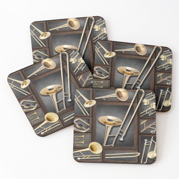Item preview, Trombone Picture Frame designed and sold by AlyssoCharm.