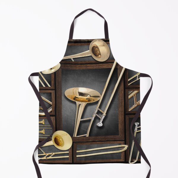 Item preview, Trombone Picture Frame designed and sold by AlyssoCharm.