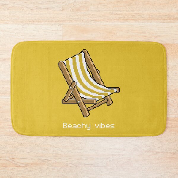 Item preview, Habbo Yellow Deck Chair - Beachy Vibes designed and sold by Eisenjays.
