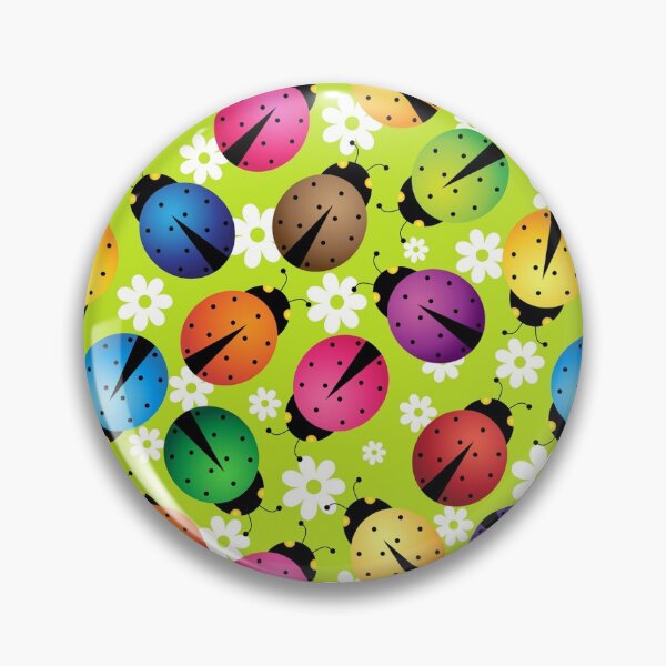 Item preview, Colorful Floral Ladybiard designed and sold by AlyssoCharm.