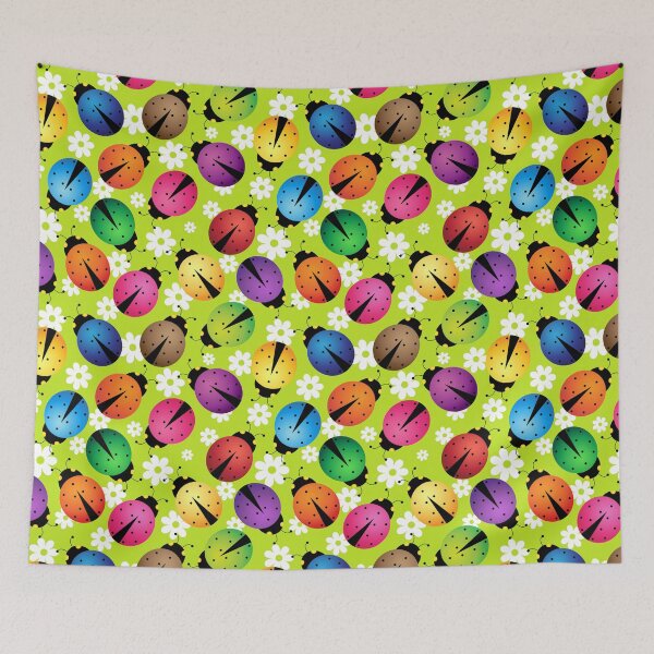Item preview, Colorful Floral Ladybiard designed and sold by AlyssoCharm.