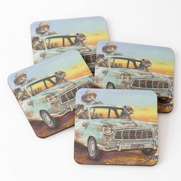 Item preview, Outback Vigilantes chase Roo Shooters designed and sold by davidplantart.